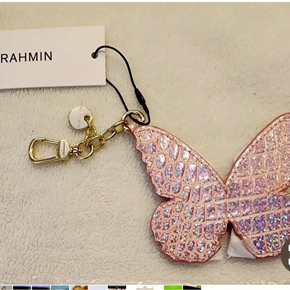 Brahmin Pink Pixie Dust Butterfly - Picture 2 of 2